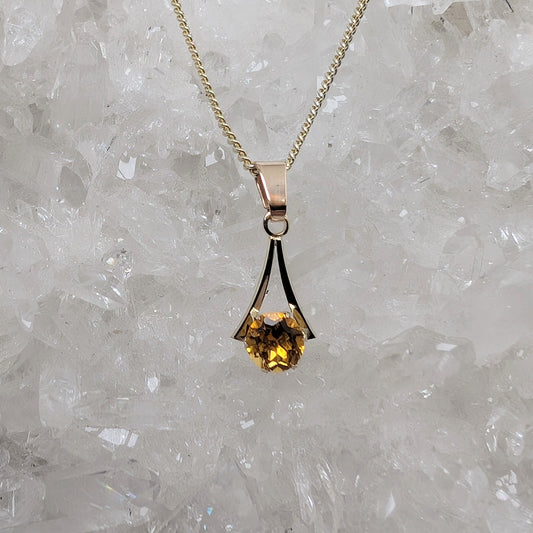5mm A Pendant 9ct Gold