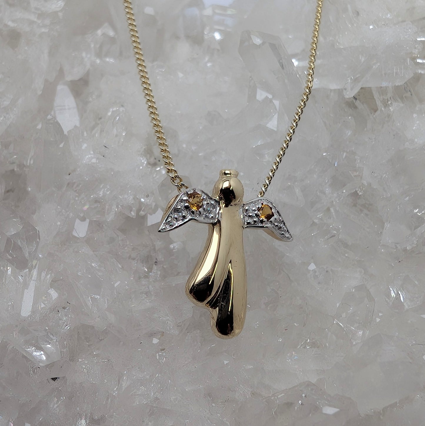 Angel 9ct Gold Pendant