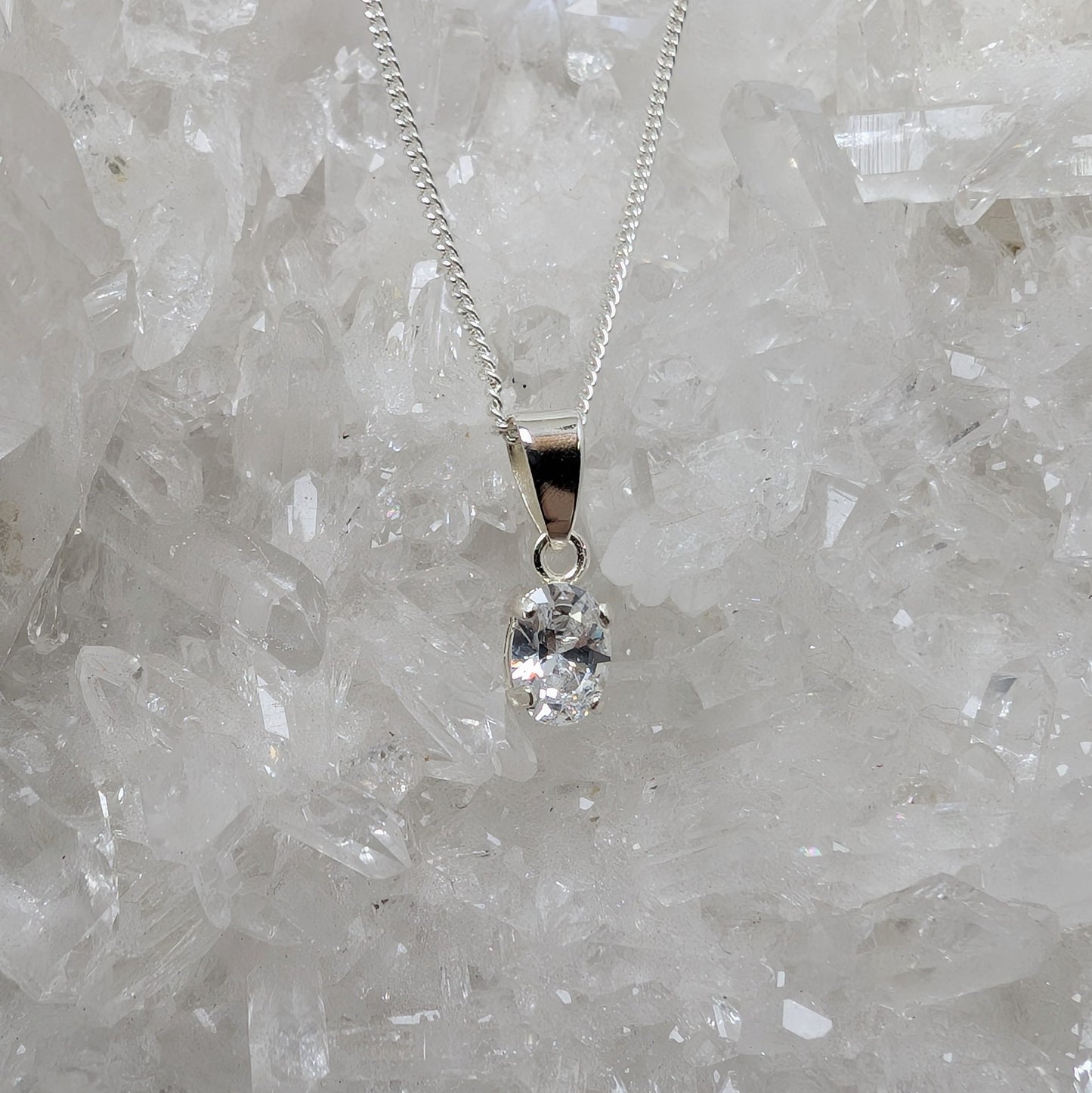 7x5 Sterling Silver Pendant