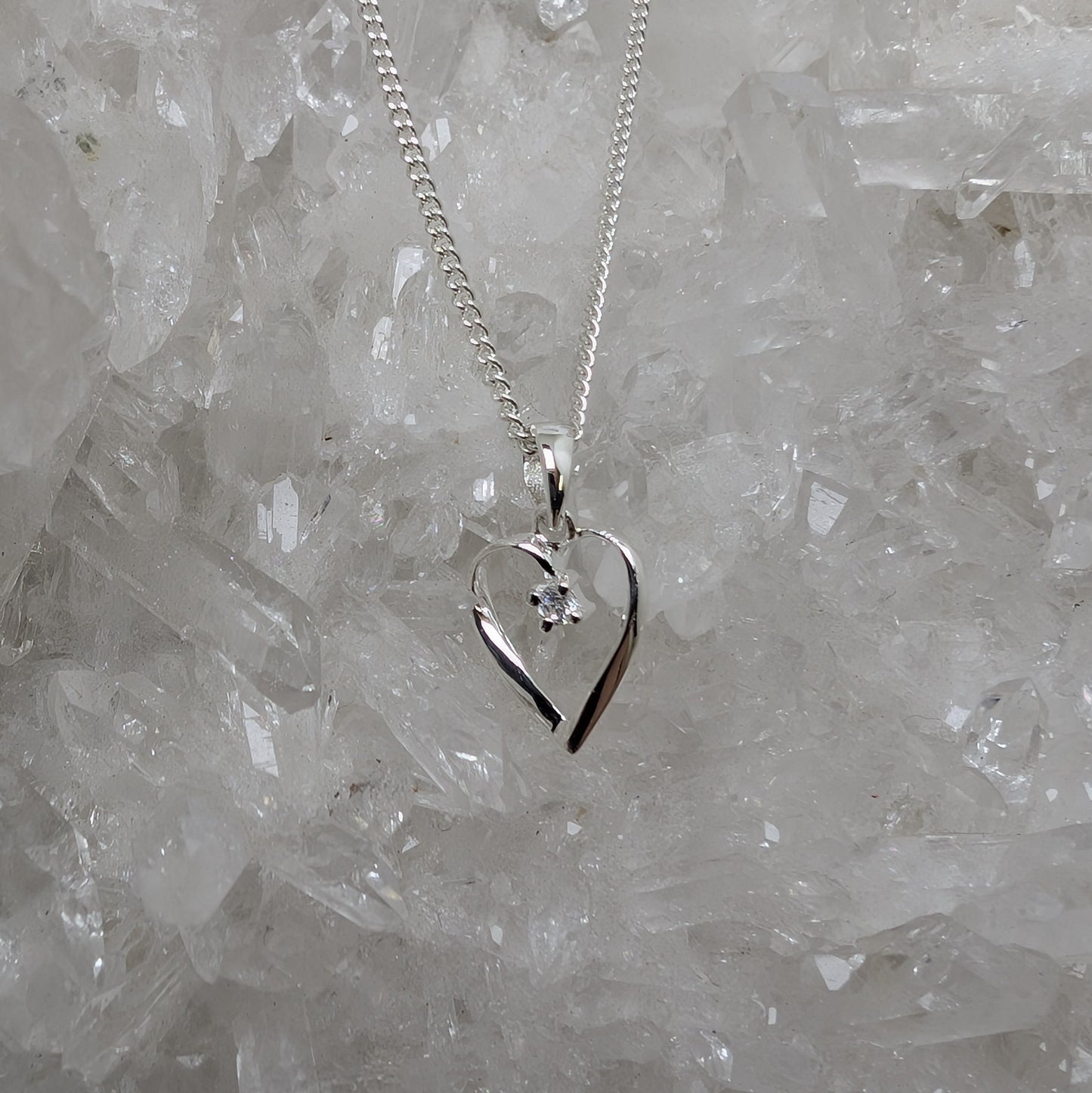 Heart Pendant Sterling Silver