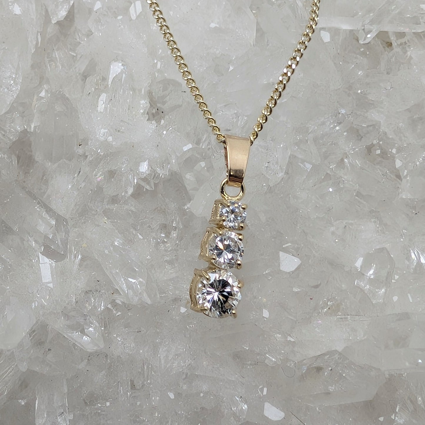 Snowman 9ct Gold Pendant