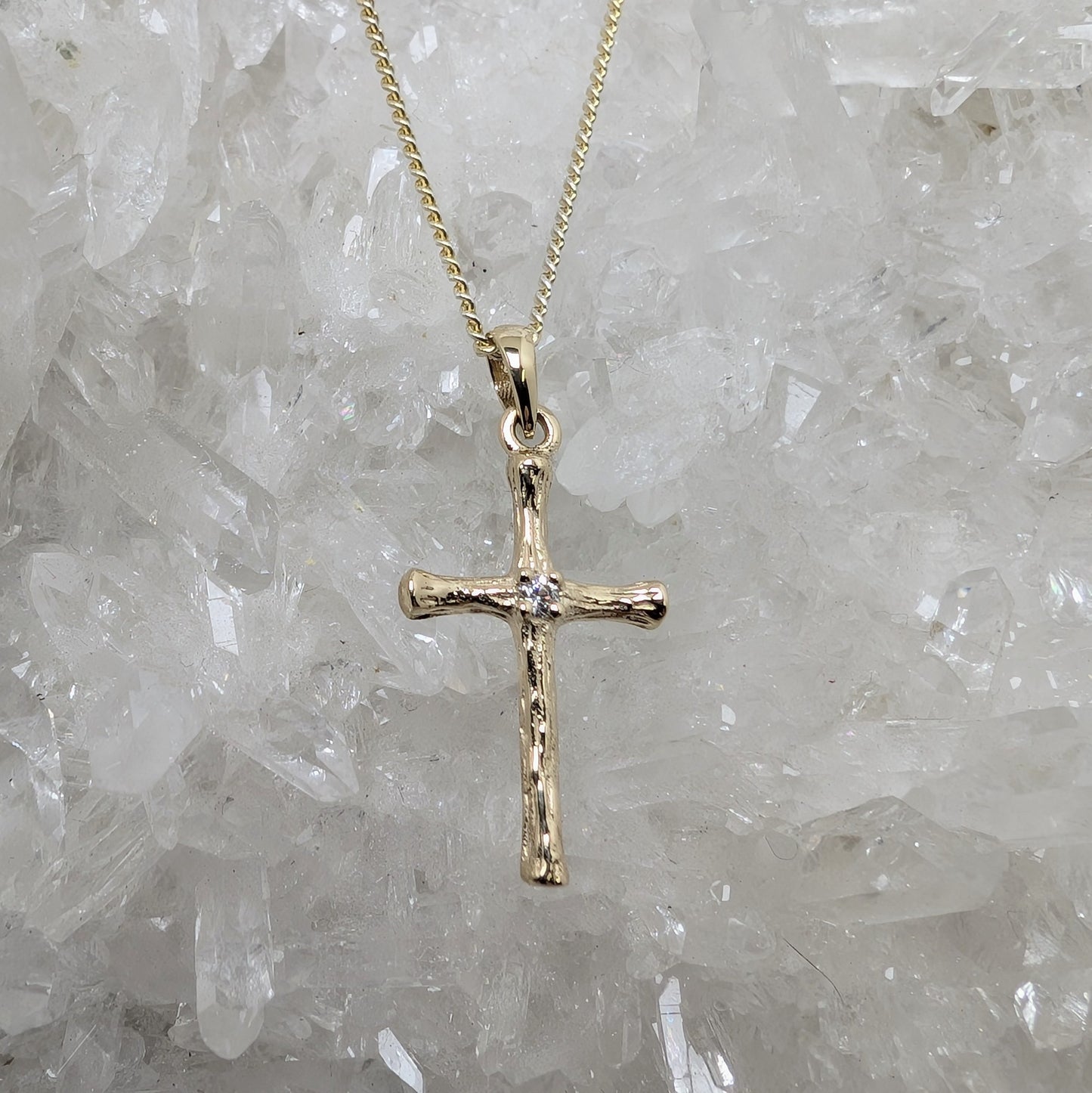 Cross 9ct Gold Pendant