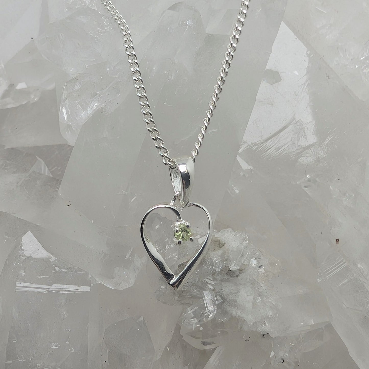 Heart Pendant Sterling Silver