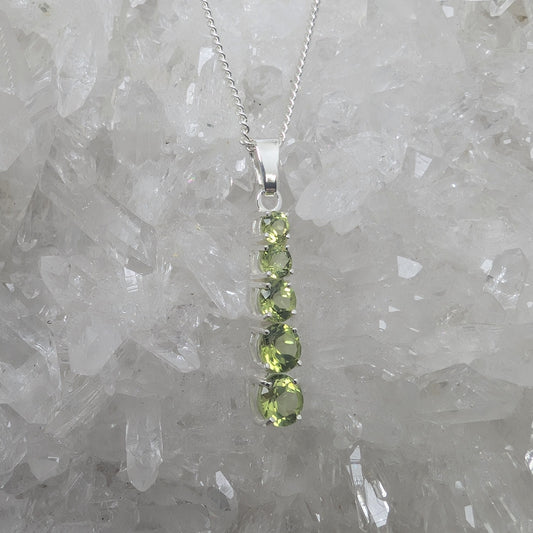 Long Snowman Sterling Silver Pendant