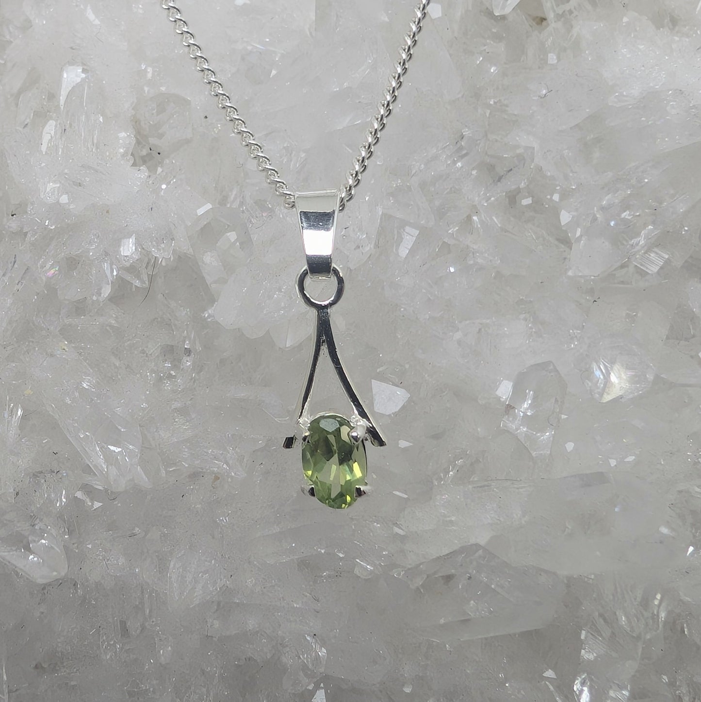 6x4A Sterling Silver Pendant