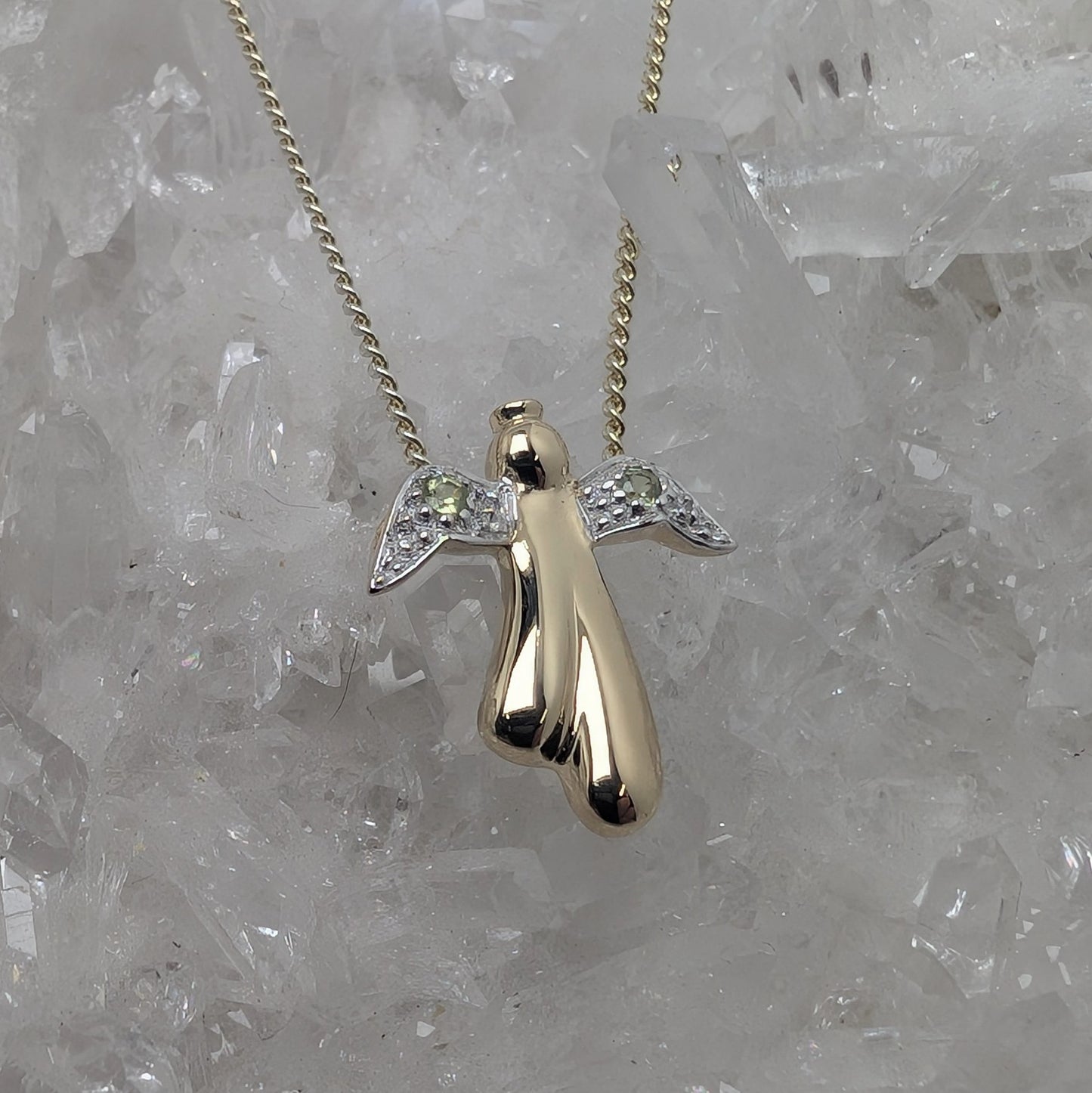 Angel 9ct Gold Pendant
