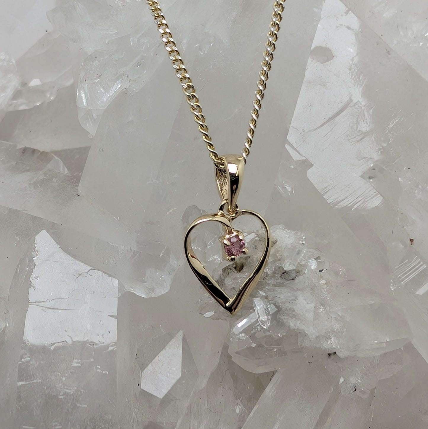Heart 9ct Gold Pendant