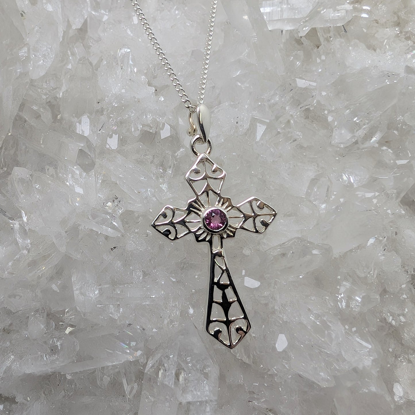 Celtic Cross Sterling Silver Pendant