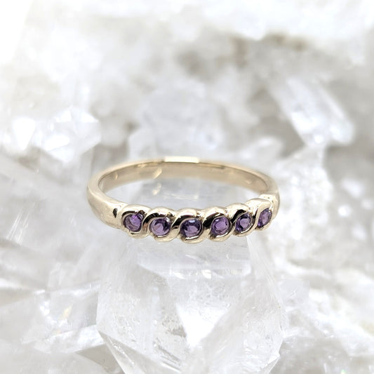 Amethyst Ring 9ct R4