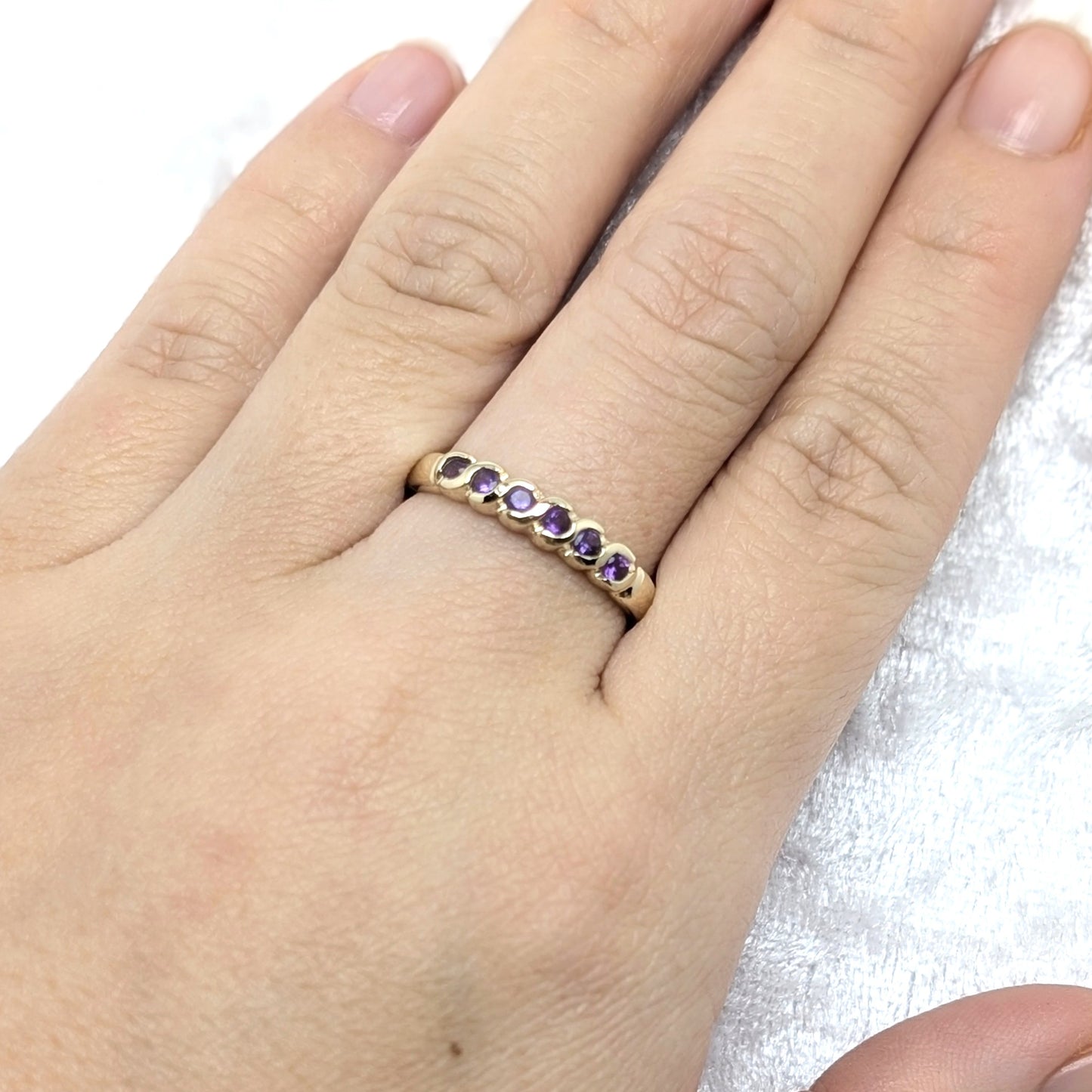 Amethyst Ring 9ct R4