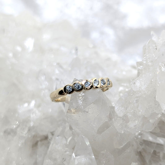 Aquamarine Ring 9ct R4