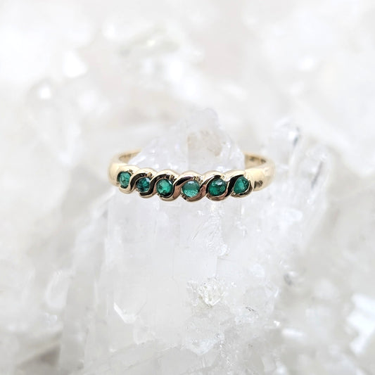 Emerald Ring 9ct R4