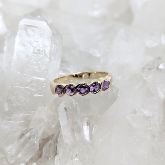 Amethyst Ring 9ct R5