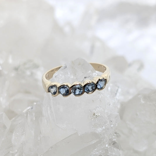 Aquamarine Ring 9ct R5