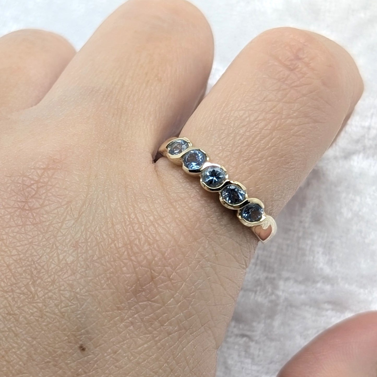 Aquamarine Ring 9ct R5