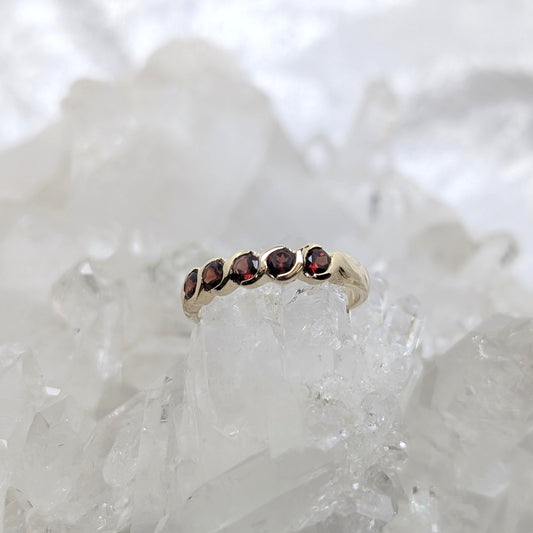 Garnet Ring 9ct R5