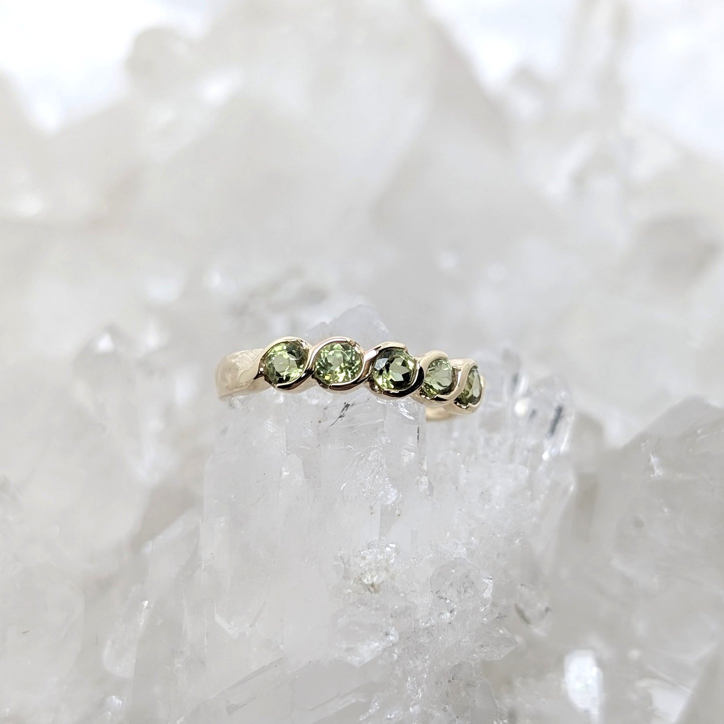 Peridot Ring 9ct R5