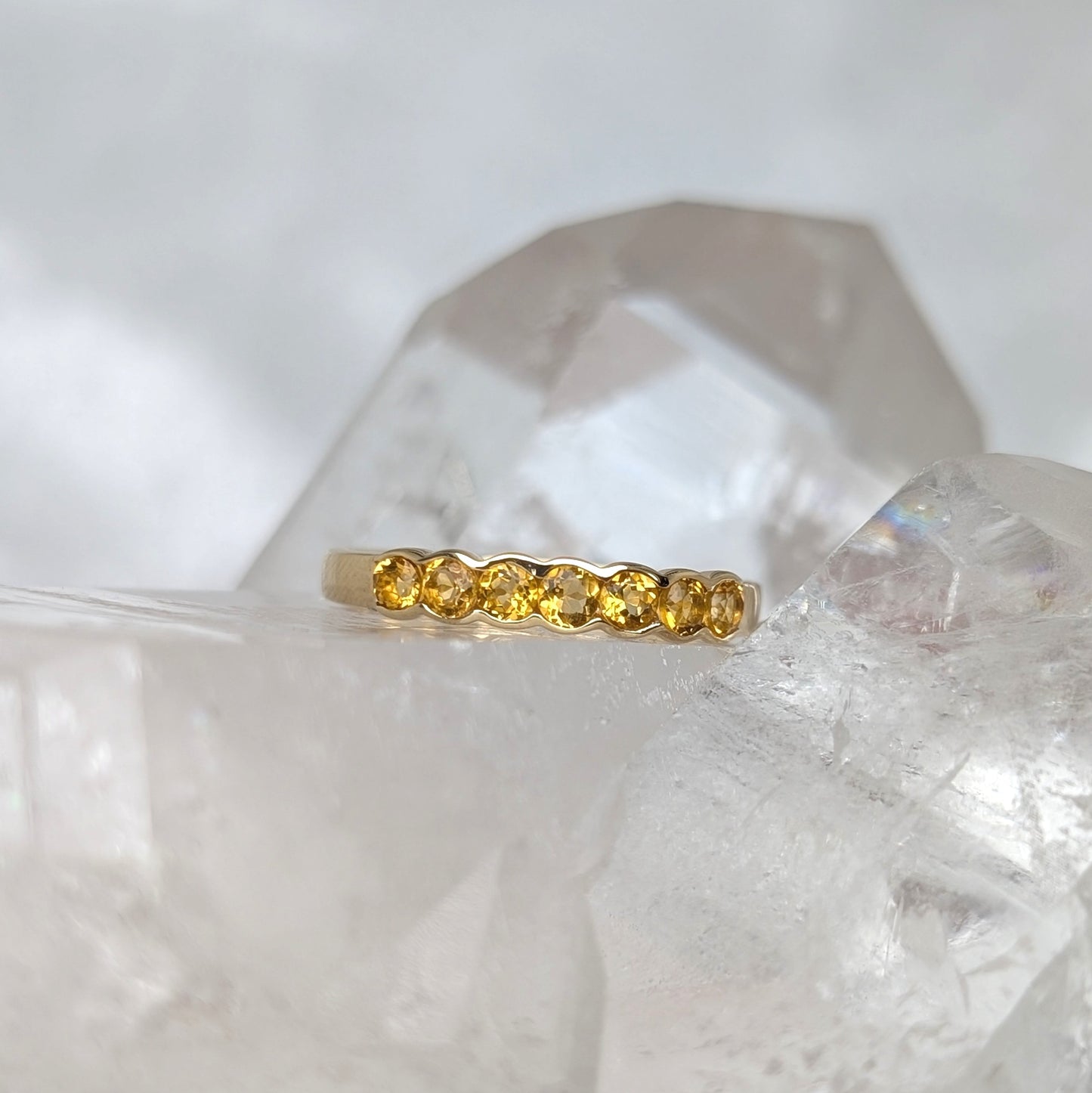Citrine Ring 9ct R42