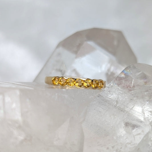 Citrine Ring 9ct R42