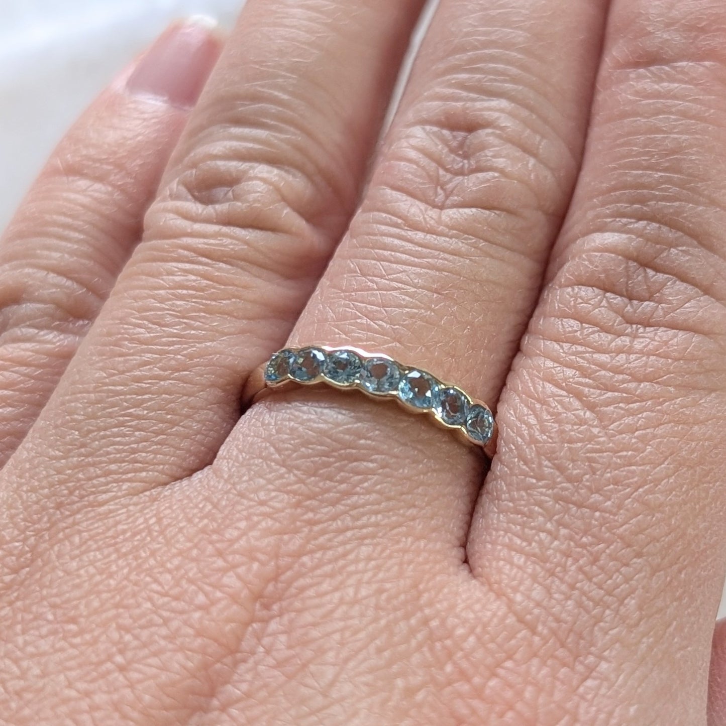 Topaz Ring 9ct R42