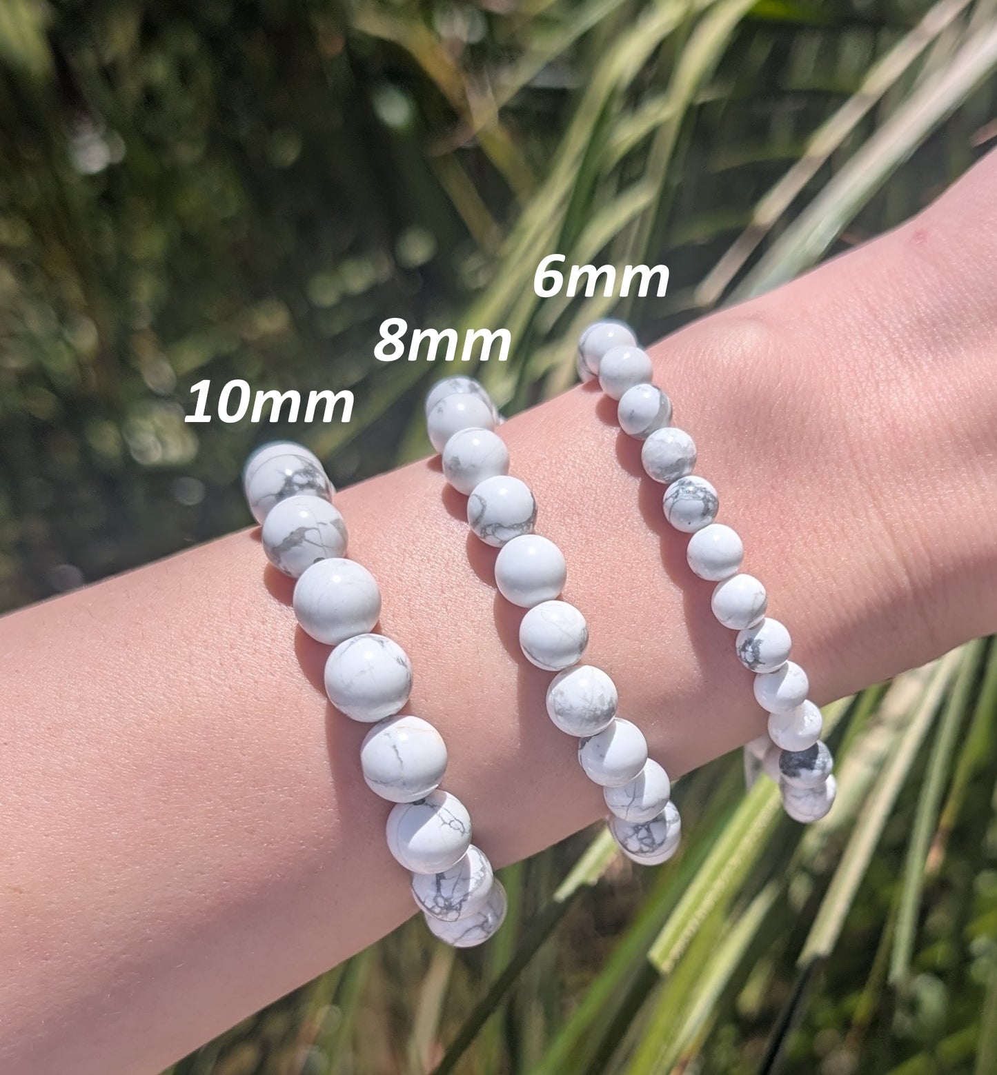 6mm Howlite Bracelet