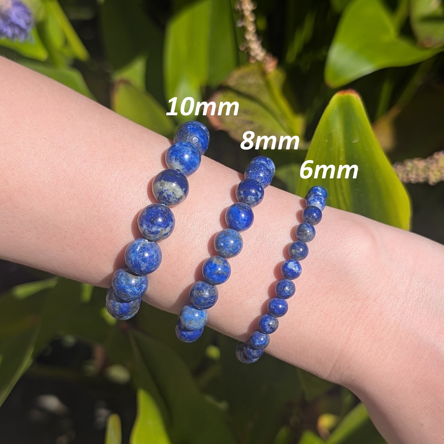 8mm Lapis Lazuli Bracelet
