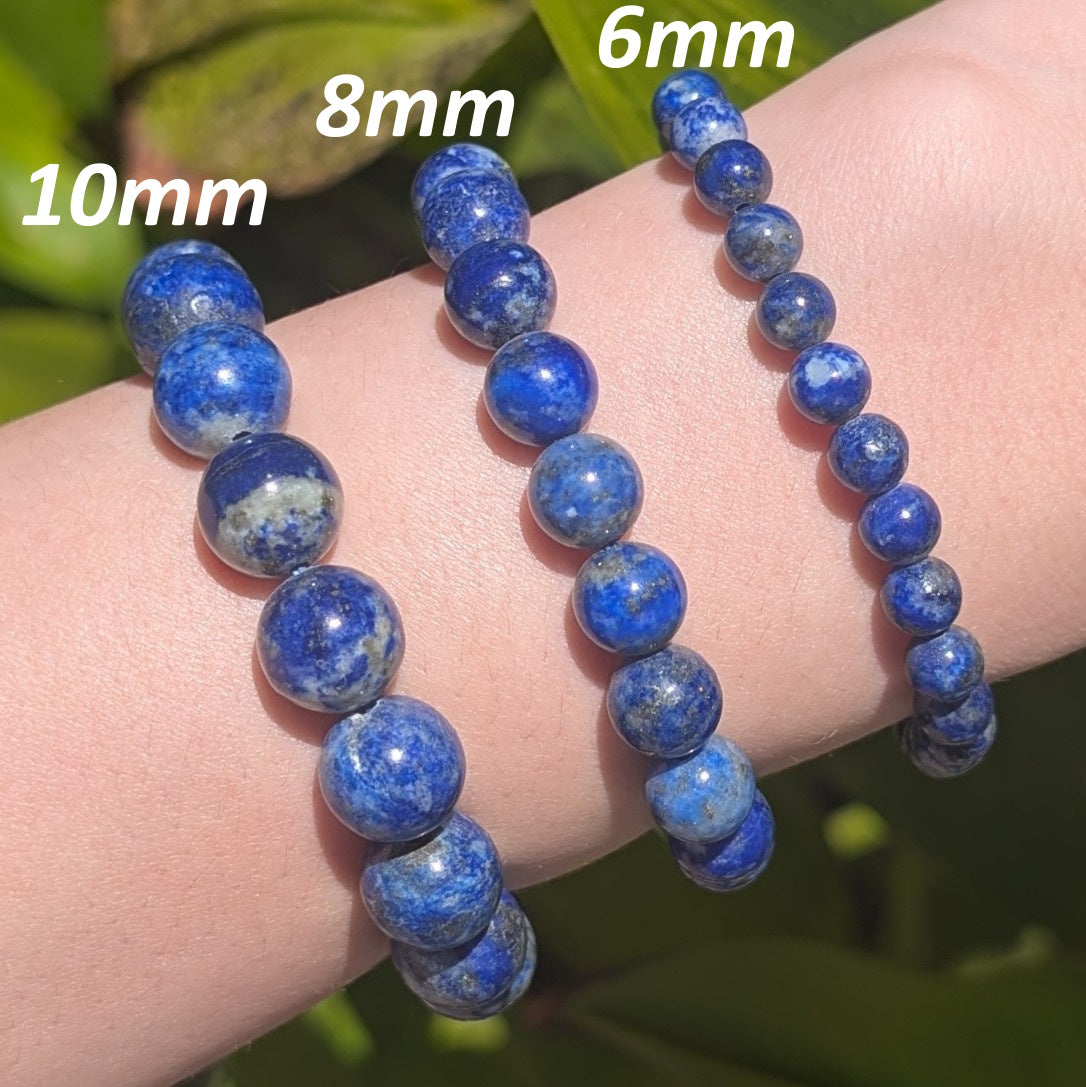 6mm Lapis Lazuli Bracelet