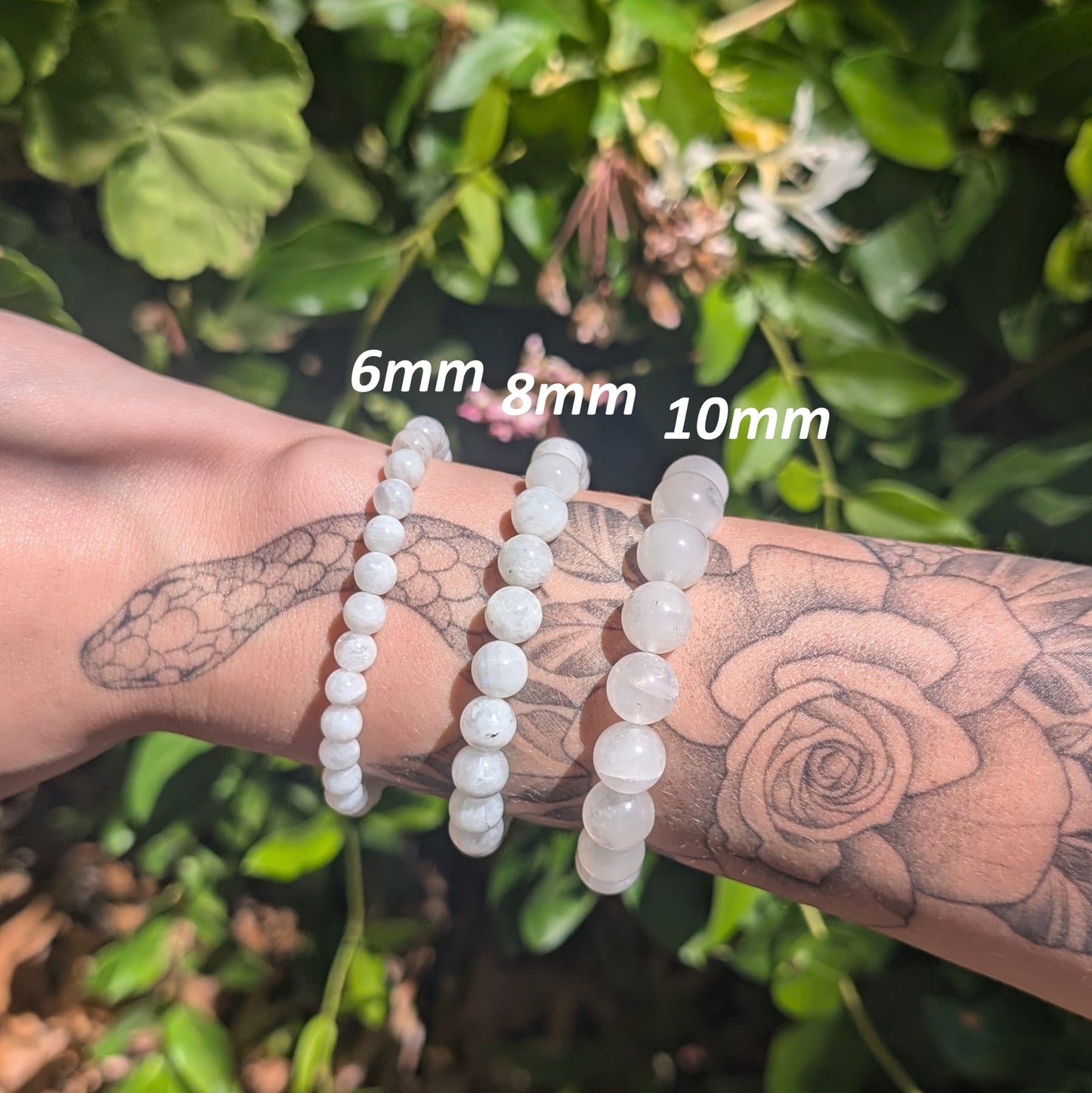 8mm Moonstone Bracelet