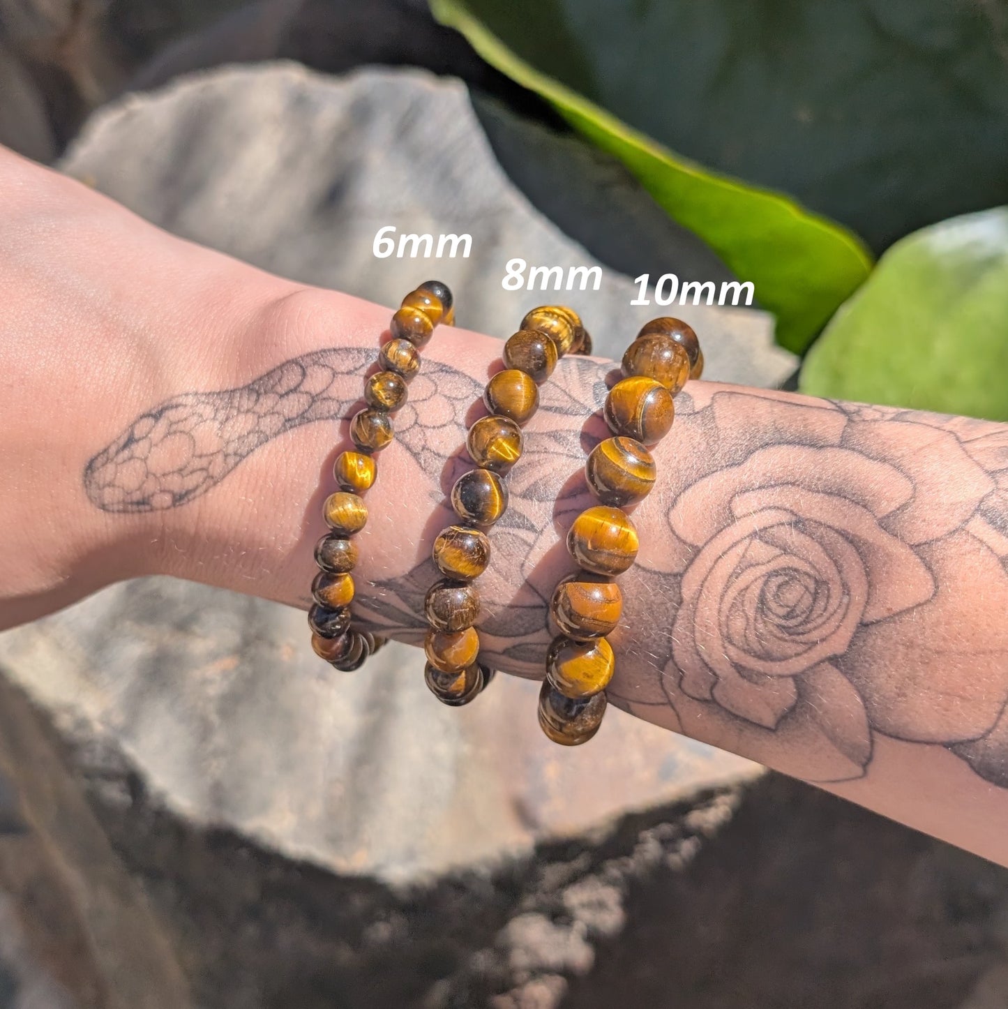6mm Tigers Eye Bracelet