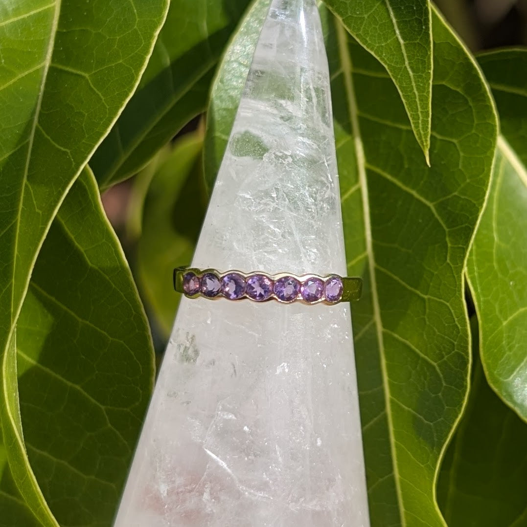Amethyst Ring 9ct R42