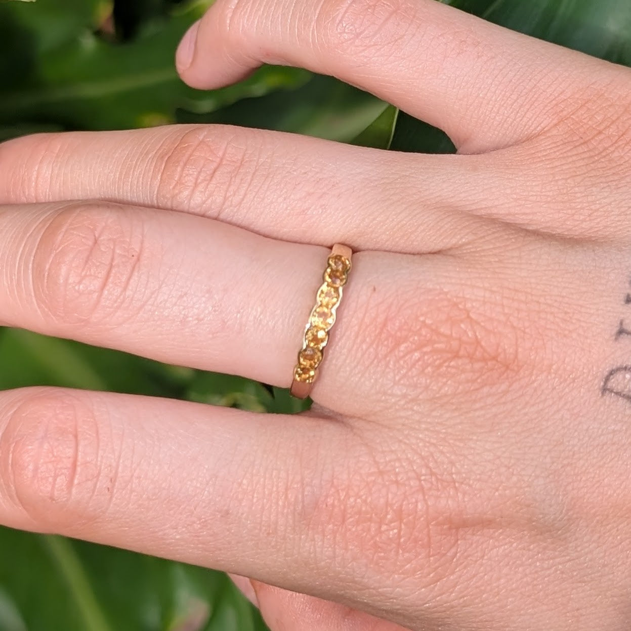 Citrine Ring 9ct R42