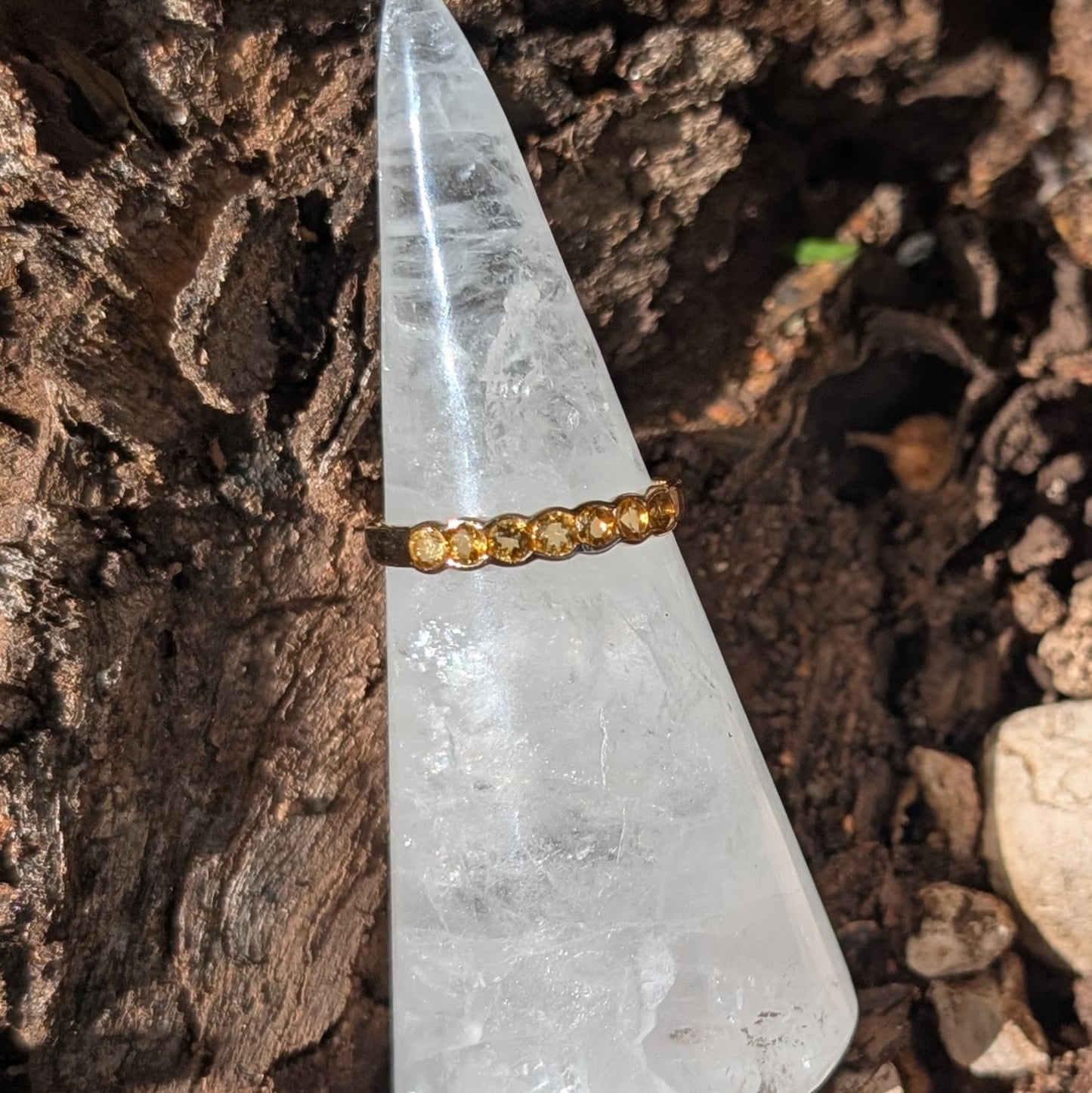 Citrine Ring 9ct R42