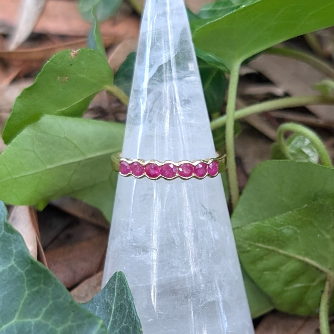 Ruby Ring 9ct R42