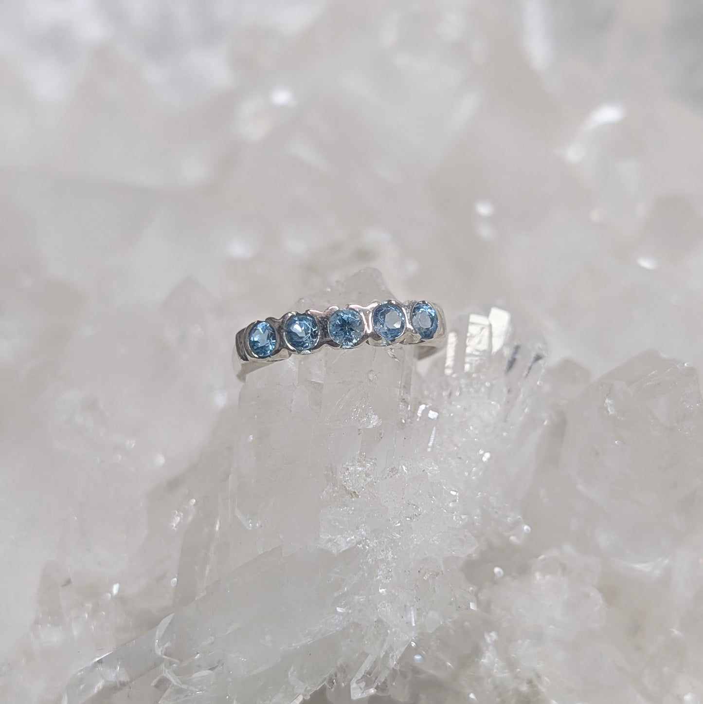 Topaz Ring Sterling Silver R46
