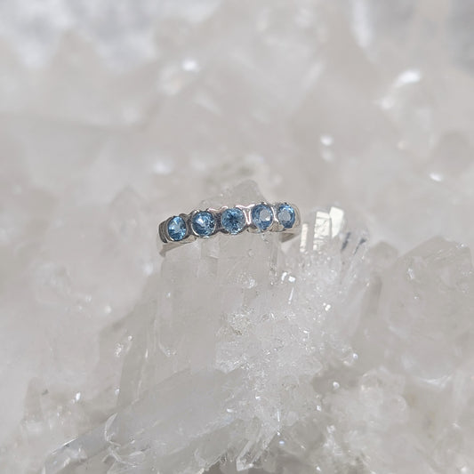 Topaz Ring Sterling Silver R46
