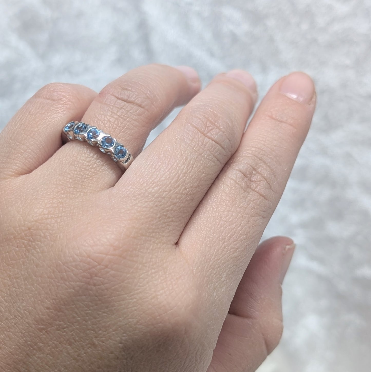 Topaz Ring Sterling Silver R46