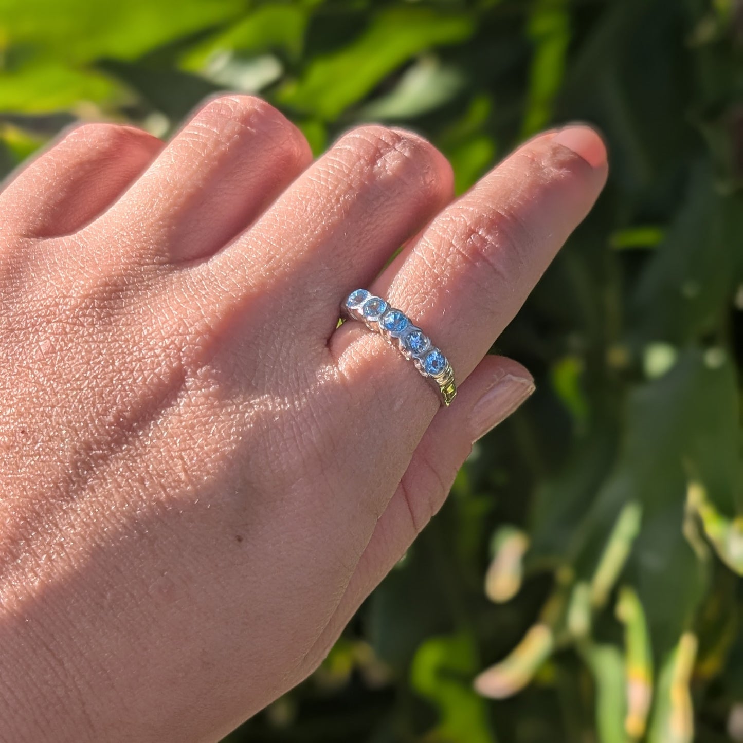 Topaz Ring Sterling Silver R46