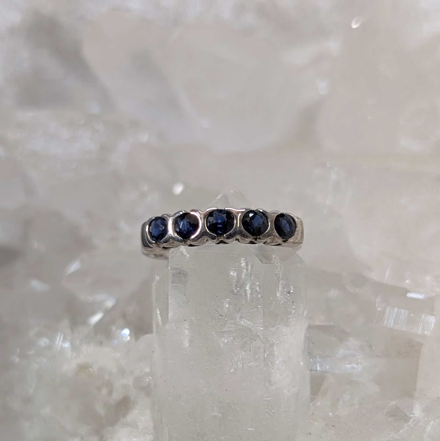 Sapphire Sterling Silver Ring R46