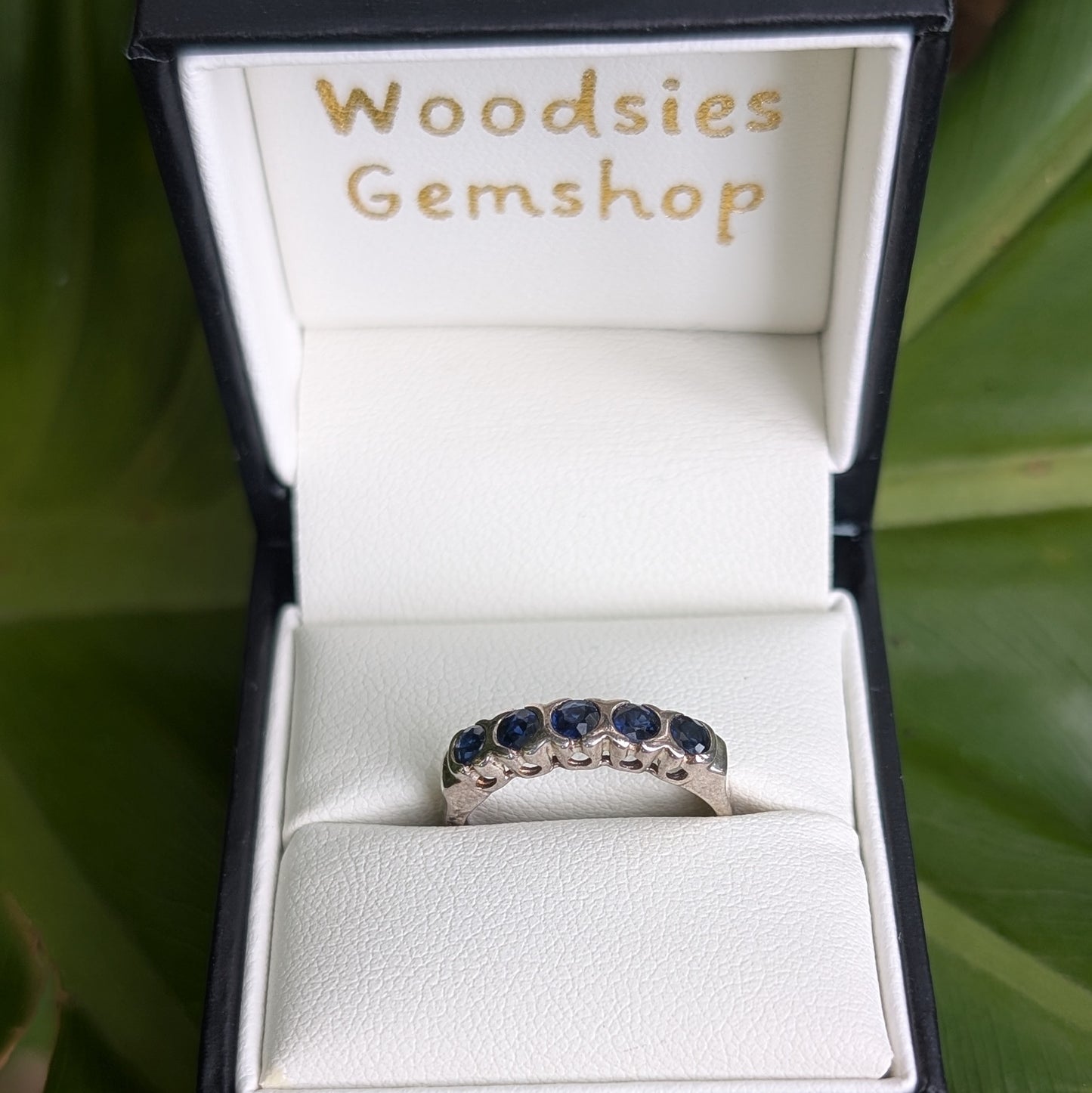 Sapphire Sterling Silver Ring R46