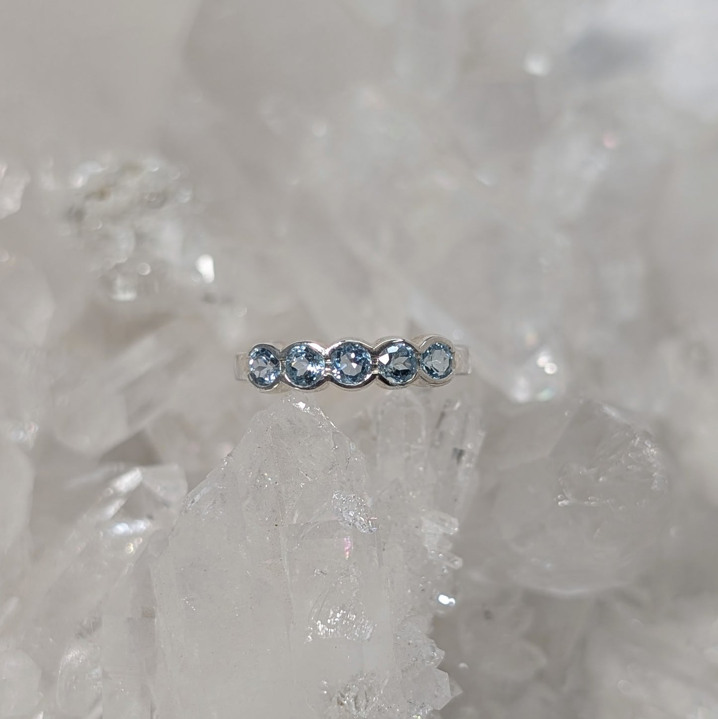 Topaz Ring Sterling Silver R51