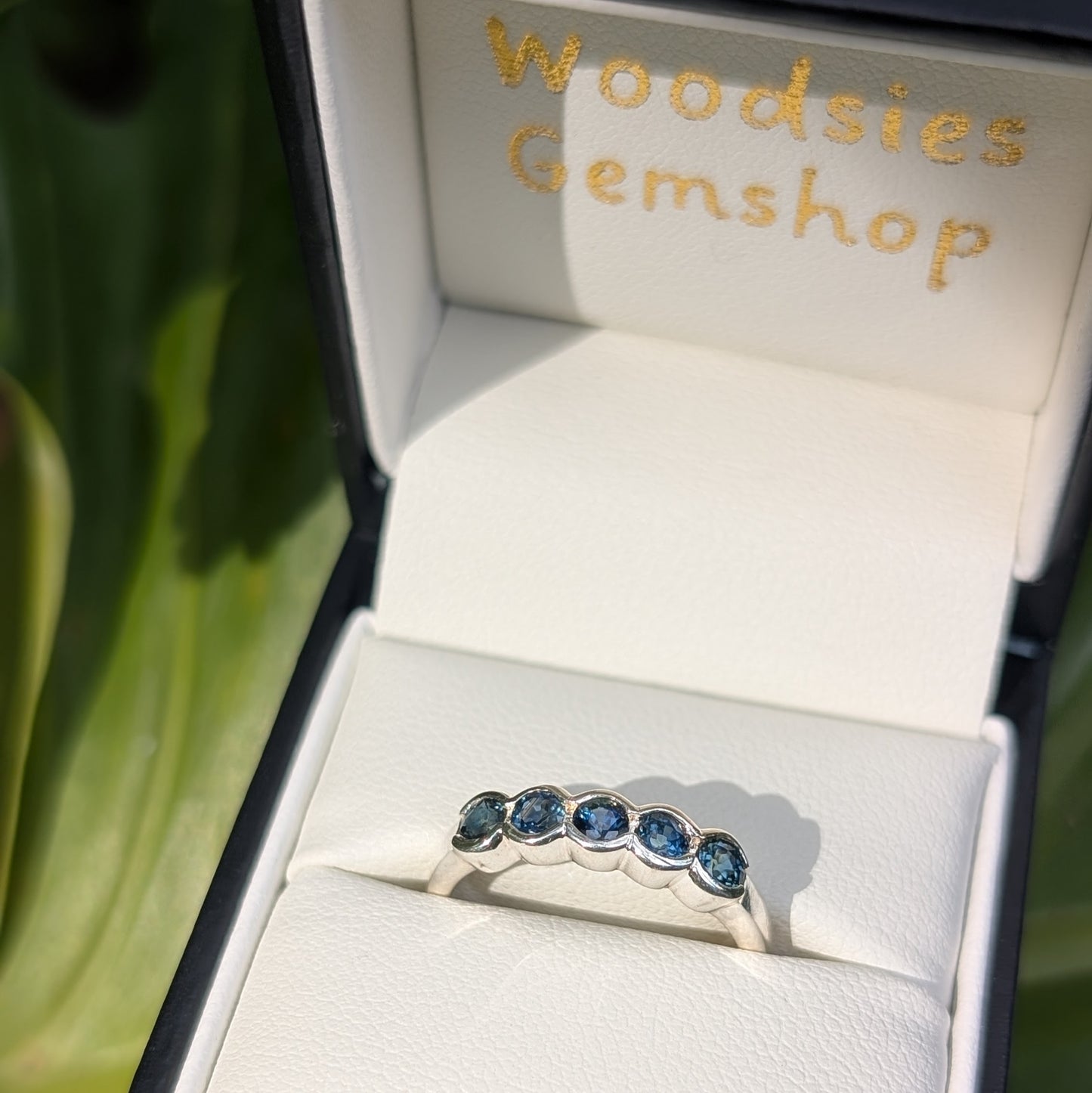 Sapphire Sterling Silver Ring R51