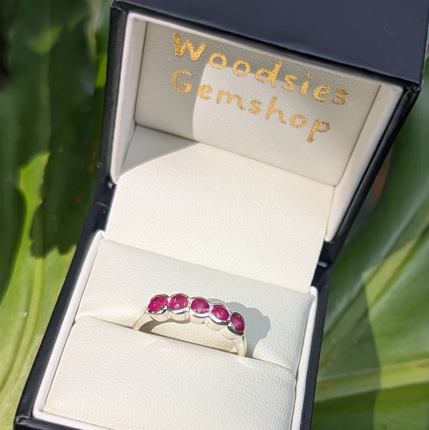 Ruby Ring Sterling Silver R51