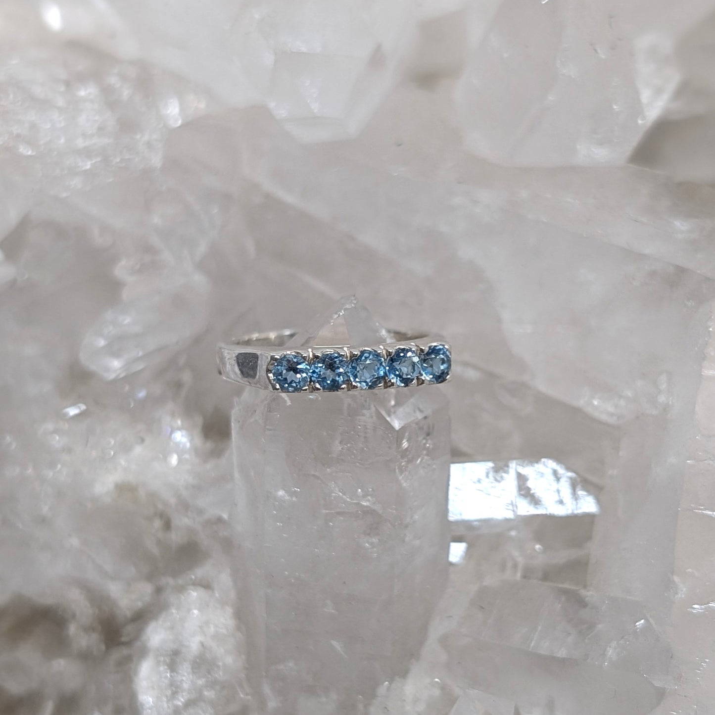 Topaz Ring Sterling Silver R7