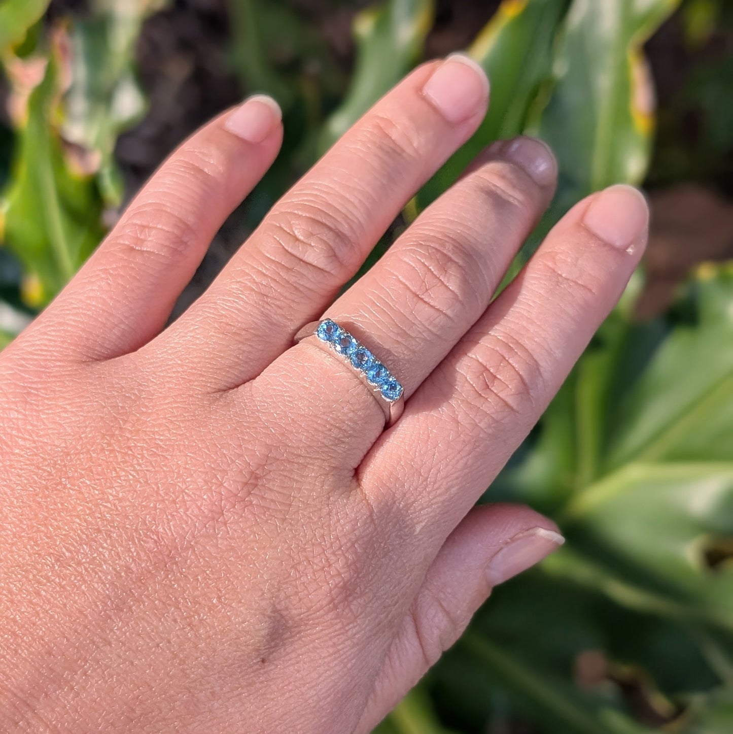 Topaz Ring Sterling Silver R7