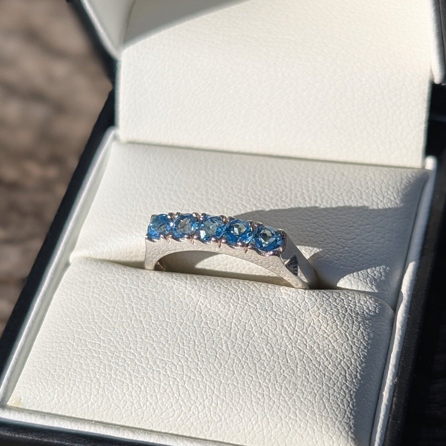 Topaz Ring Sterling Silver R7