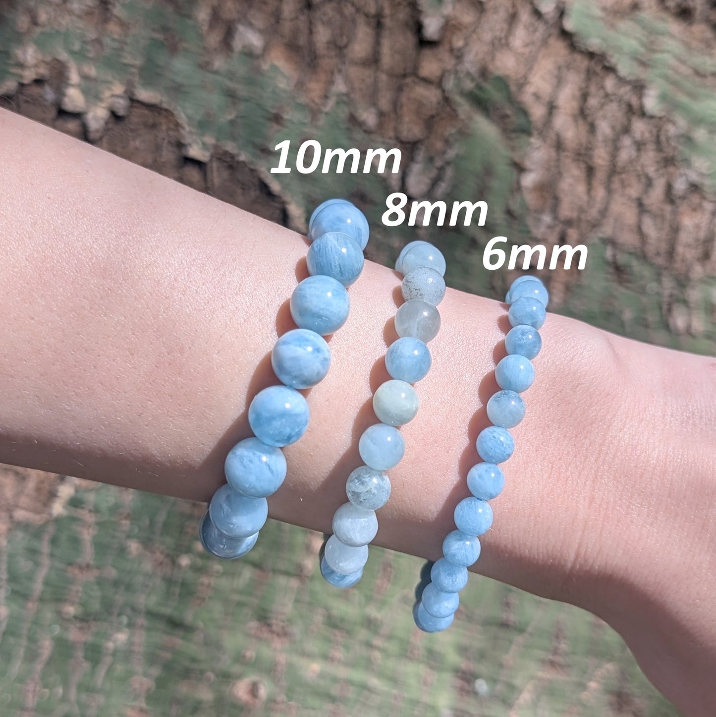 6mm Aquamarine Bracelet