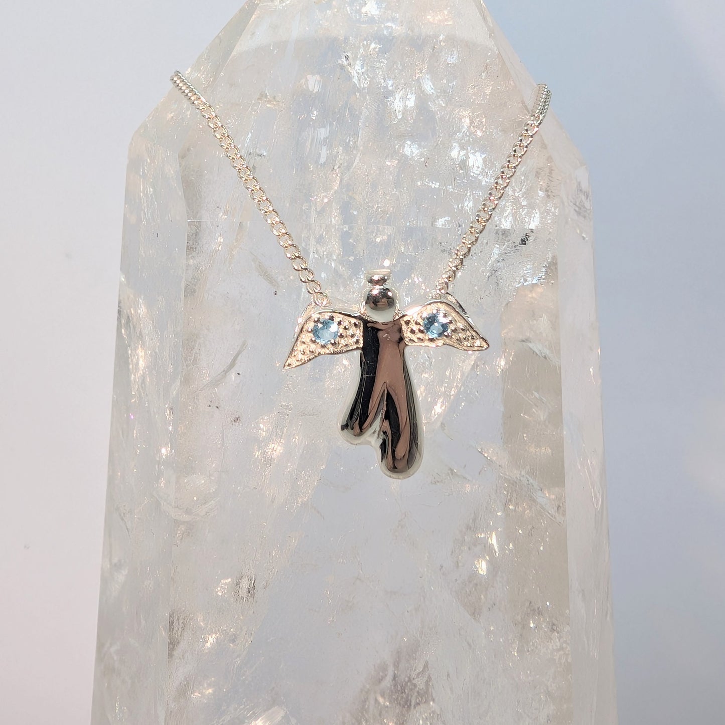 Angel Sterling Silver Pendant