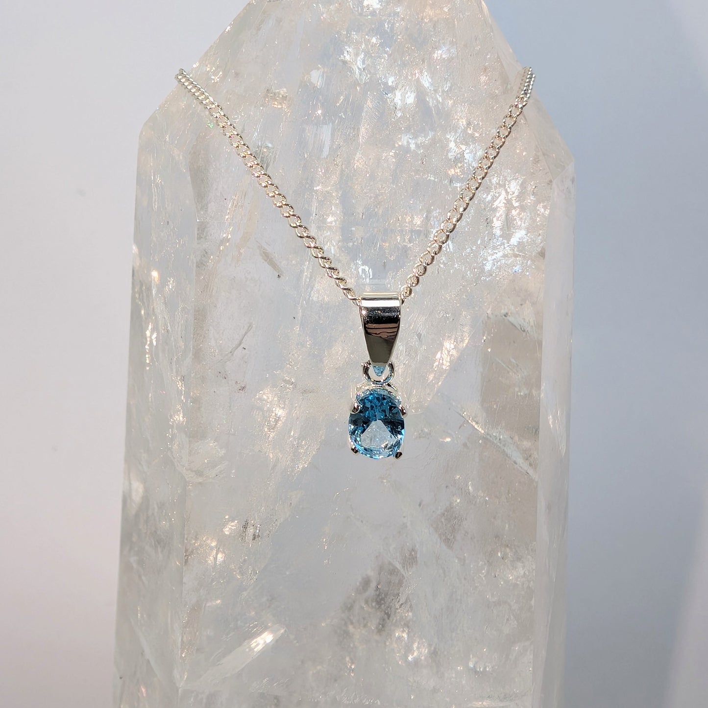 7x5 Sterling Silver Pendant